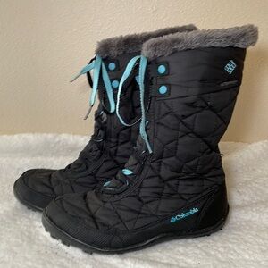Nwot Columbia 200 Grams Quilted Snow Boots Size 5